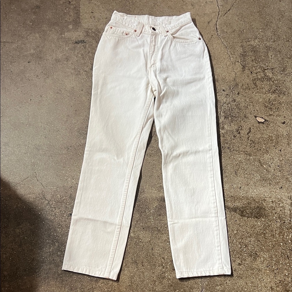 Vintage White Levi's